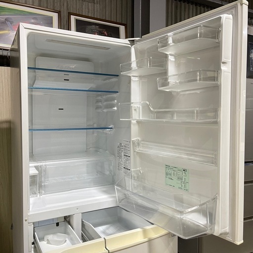 ?激安?❗️配送•設置?❗️♻️処分撤去♻️2014年式　PANASONIC 5ドア冷蔵庫　426L NR-ETR438-W