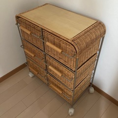 衣類等の収納家具の画像