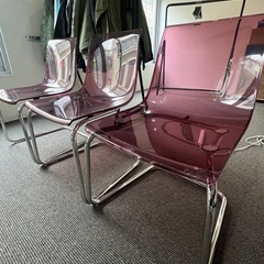 IKEA チェア　椅子　3脚セットの画像