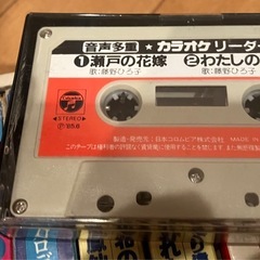 演歌、カラオケのカセットテープ　12本セットの画像