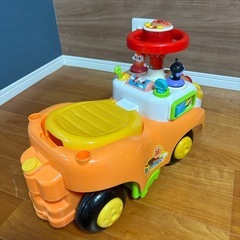 アガツマ(AGATSUMA)　アンパンマン よくばりビジーカー 押し棒+ガード付きの画像