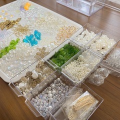ハンドメイド　パーツ　資材　ビーズの画像