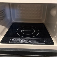 【引き取り先決まりました】アイリスオーヤマ　電子レンジ　ミラーガラスの画像