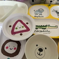 子供向け食器おまとめの画像