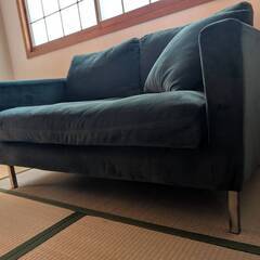 2人掛け　ソファーの画像