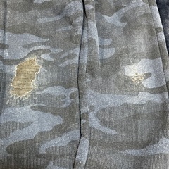 【MILD CLUB】迷彩柄裏起毛ズボン【120】の画像