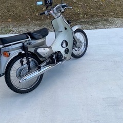 角目カブカスタム50 セル付き4速　ボアアップ　走行少ないc50 aa01 状態綺麗　新品パーツ多数の画像