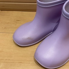長靴　女の子　17センチの画像