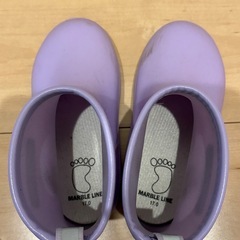 長靴　女の子　17センチの画像