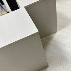 カラーボックス2個の画像