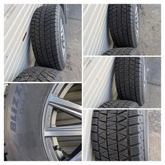 現行ハイラックス　ブリヂストンのSUV4x4専用スタッドレスタイヤ「BLIZZAK DM-V3」265/65R17の画像