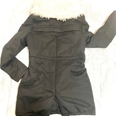 【ファー付き】レディースコート(ブラック)の画像