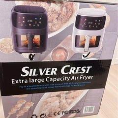 【新品未使用】電気エアフライヤー8L ノンフライヤーの画像