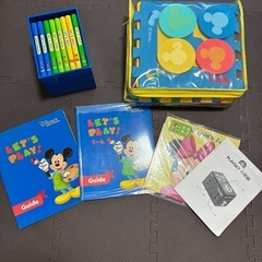 DWEディズニー英語システム  レッツ・プレイセットの画像