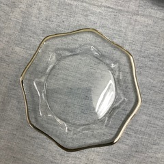 ガラスプレート 大皿の画像