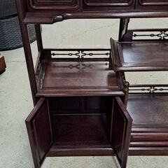 【リサイクルショップどりーむ天保山店】No.4871　棚・飾り棚　レトロ風　写真参照🎵　おすすめ商品です(≧▽≦)の画像