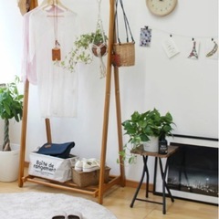 新品　未使用フクダクラフト HM-A102 木製A型ハンガーラック　定価９６８０円　最後値下げ　早い物勝ちの画像