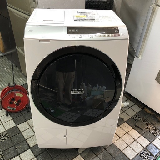 2020年製　HITACHI  日立電気洗濯乾燥機　11/6kg  BD-SX110EL形　ST