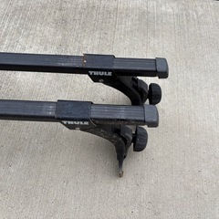 ハイエース　ナロー　THULE バー　キャリアの画像