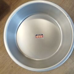 レトロ ホクセイ アルミ たらい タライ 42cm 大型　/MJ-1302 2Fの画像