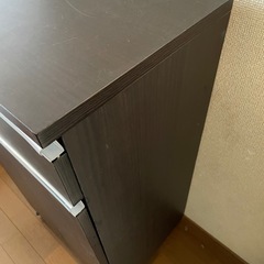 キャビネットゴミ箱の画像