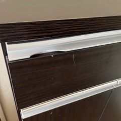 キャビネットゴミ箱の画像