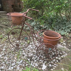 花台（自転車型）の画像