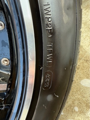 値下げ！245/40ZR20 タイヤホイール4本セット