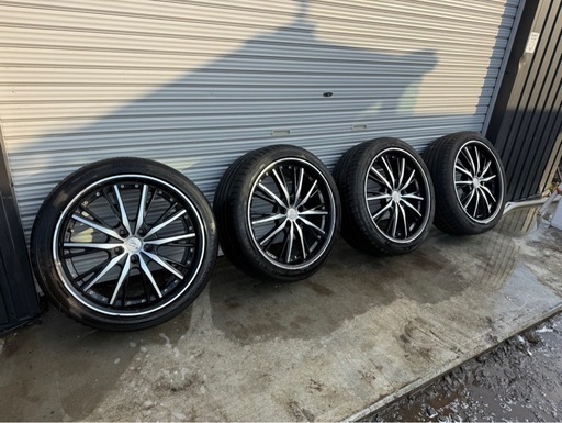 値下げ！245/40ZR20 タイヤホイール4本セット