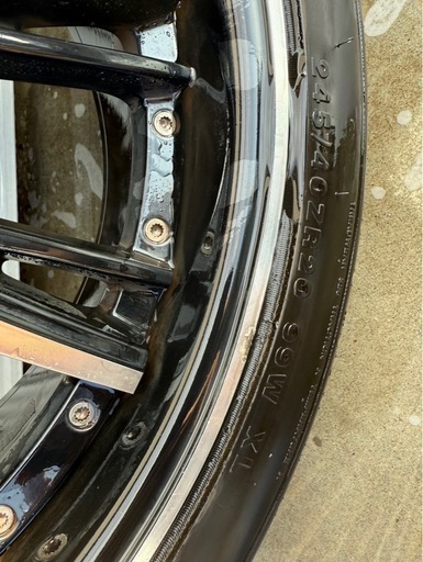 値下げ！245/40ZR20 タイヤホイール4本セット