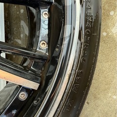 245/40ZR20 タイヤホイール4本セットの画像