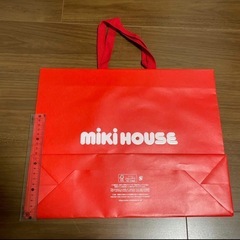 ミキハウス　ギフト袋　ショッパーの画像