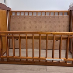 ベビーベッド　70×120の画像