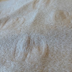 鑑定済　GUCCI グッチ GGハート柄 ストール ショール アイボリー ベージュの画像