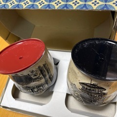 力士の湯のみ☆若乃花、貴乃花。比叡山湯のみ✨️の画像