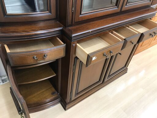 A-475【リユースのサカイ野々市店】ジモティ来店特価‼ マルニブルボンキャビネット　187(幅)×56(奥行き)×212(高さ)cm
