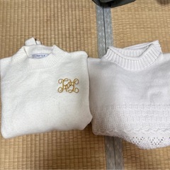 古着⭐︎ニットセーターMサイズ4点セット の画像