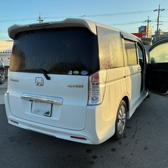 ホンダ ステップワゴン スパーダ 車検 ミニバン ナビ フルセグ パワスラ 8人乗りの画像