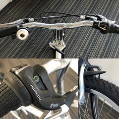 ☆20インチ 折り畳み自転車 AERO BICYCLE ホワイト 白 CoCa-Cola 防犯登録無し 中古品(NF251105)303-583-②の画像