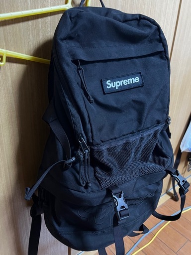 Supremecounterbox logo backpack