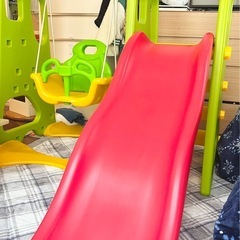 ブランコ＋滑り台の画像