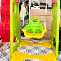 ブランコ＋滑り台の画像
