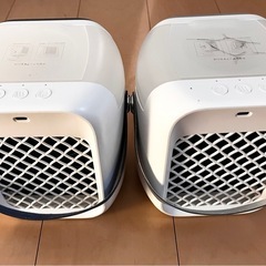 充電式ミニ冷風機２台 の画像