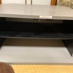 古いテレビ台 ガラス扉 の画像