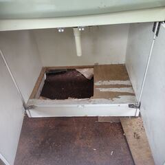 未使用！洗面化粧台　早い物勝ち　ジャンクの画像