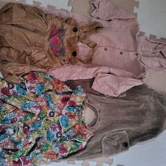 新品未使用　ベビー服　子供服　70着以上　サイズ70.80.90.100 女の子の画像