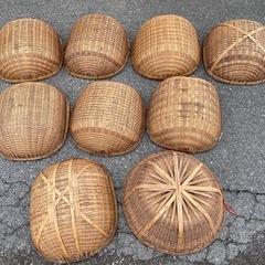竹籠　竹かご　ザル　農具　1点550円　中古品　の画像