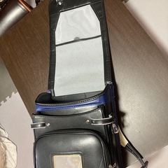 来春小学校入学を迎えるお子様が居る方へ⭐︎ランドセル（黒×青）の画像