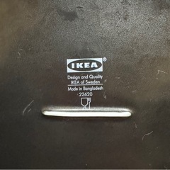 IKEA 皿 リーフ型の画像