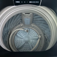 ￥15000/Hisense 5.5kg洗濯機/HW-G55E4K/ブラック/2024年製　01の画像